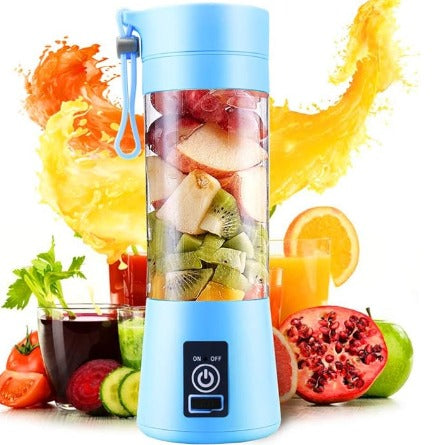 Batidora Licuadora Portable Azul