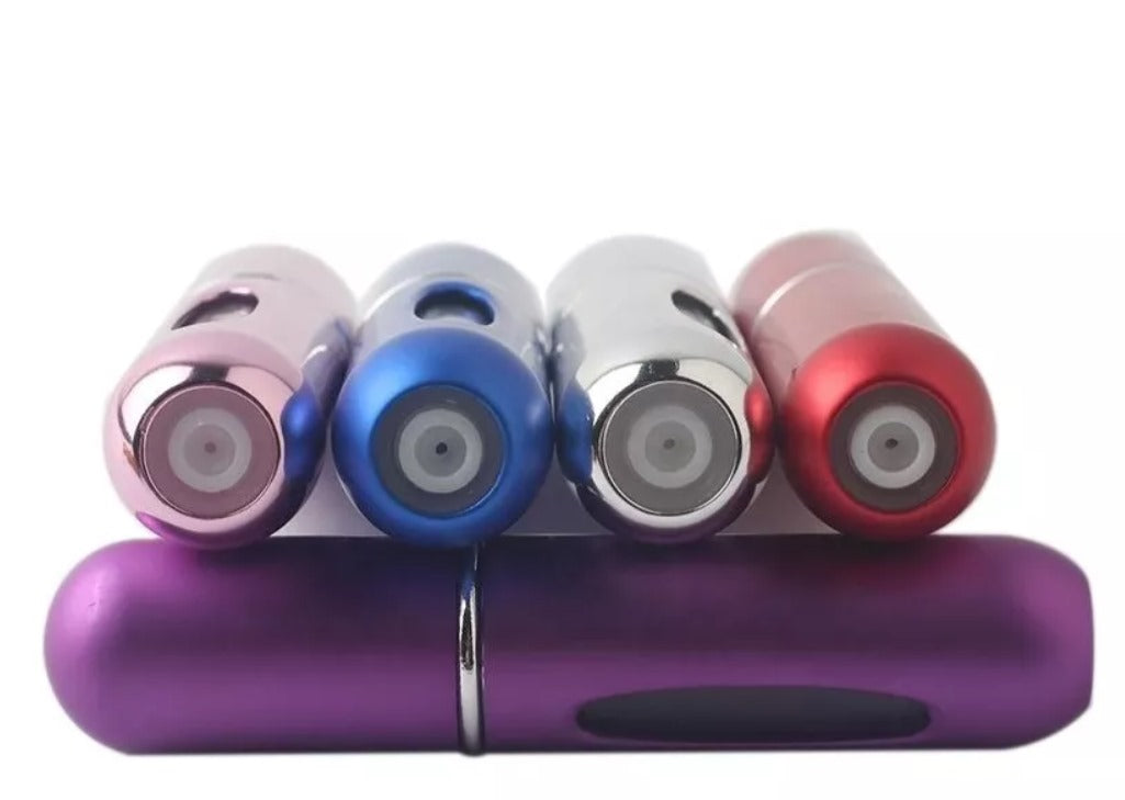 Pack 3 atomizador recargable perfume 5ml (color surtido)