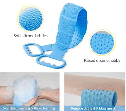 Cepillo de ducha exfoliante