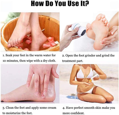 Lima electrica para pies