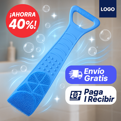 Cepillo de ducha exfoliante