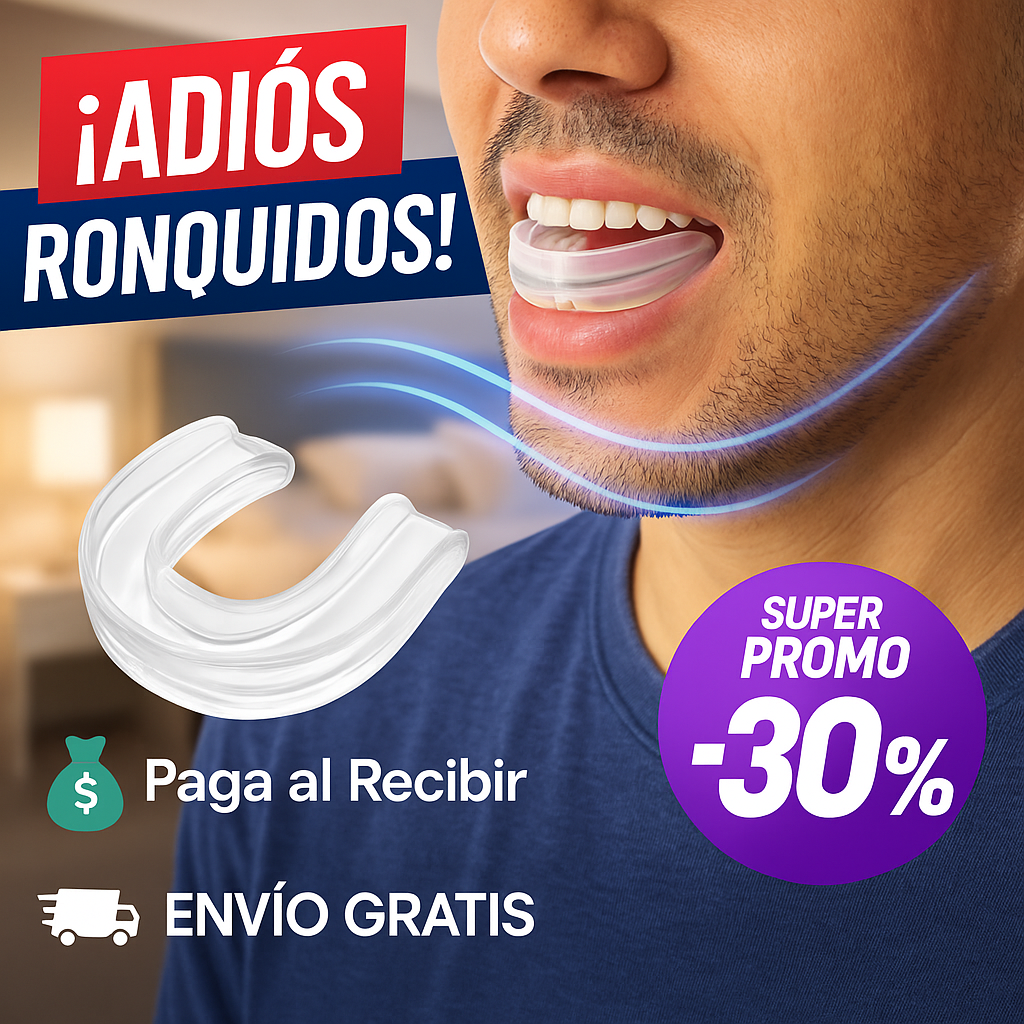 Protector bucal antirronquido