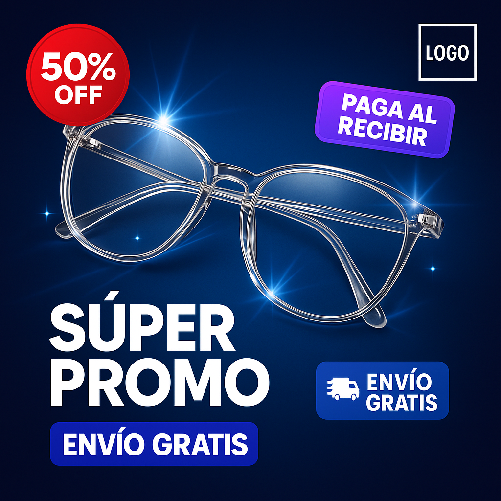 Gafa de lectura antiluz azul