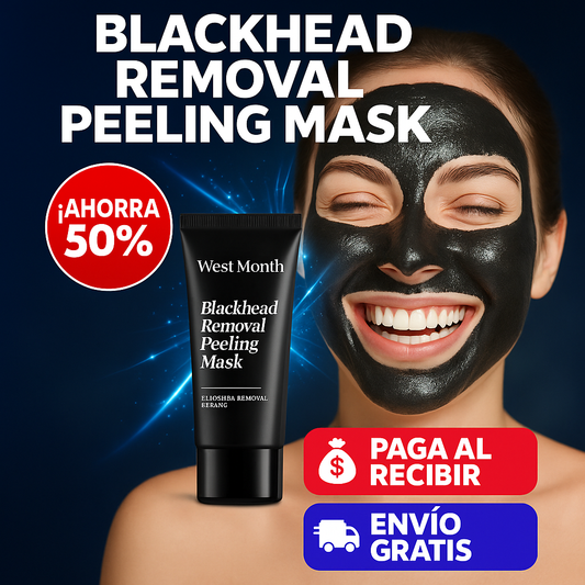 Mascarilla de carbón para blanquear los poros