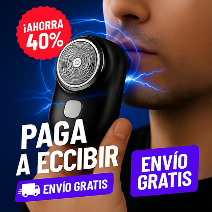 Mini afeitadora eléctrica portátil (colores variado)