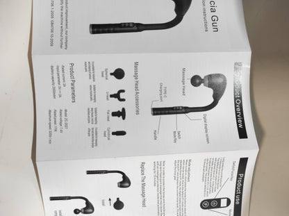 Masajeador muscular con mango extencion